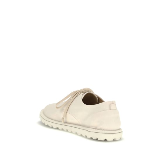 Marsell White Cotton Oxfords And Derbies - Image 3