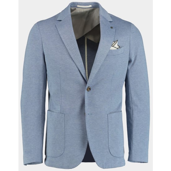 Bos Bright Blue Colbert mylo jersey jacket drop 8 251038my89bo/268 jeans blue - Image 1