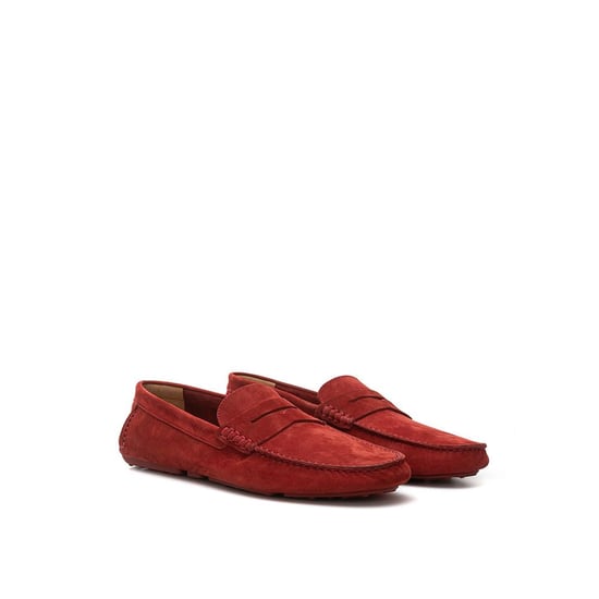 Bally Bordeaux Lederen Moccasin - Image 3