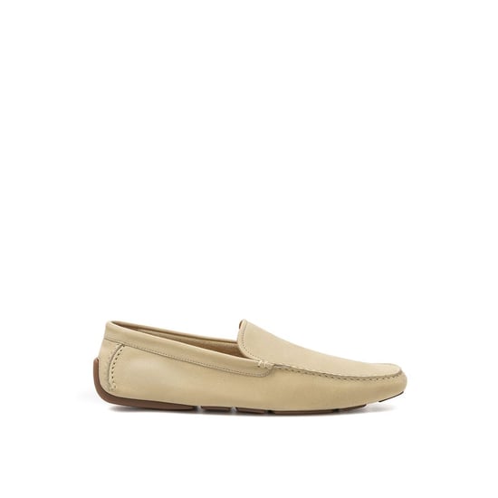 Bally Beige Leren Mocassin - Image 1