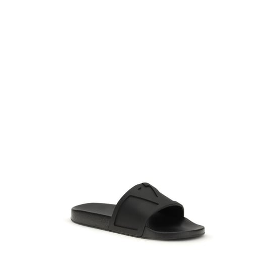 Valentino Garavani Zwarte Rubber Sandalen - Image 2