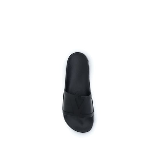 Valentino Garavani Zwarte Rubber Sandalen - Image 4