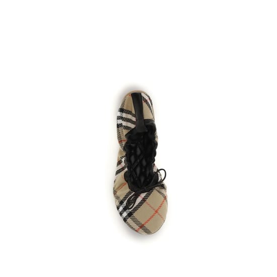 Burberry Flerfärgade Polyester Ballerinaskor - Image 4