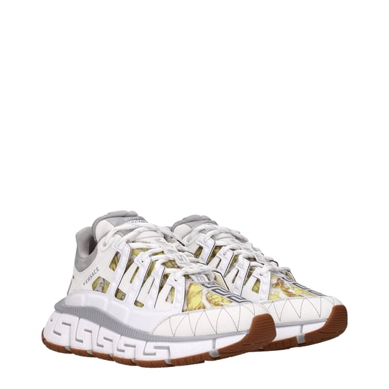 Versace Witte Leren Sport Sneakers - Image 2