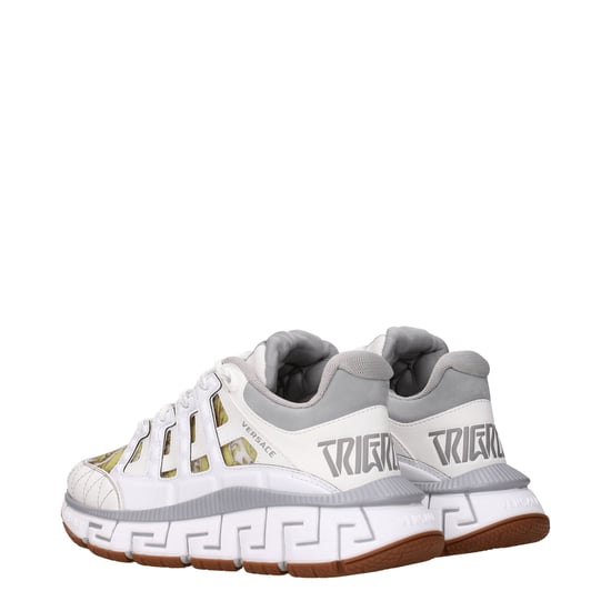 Versace Witte Leren Sport Sneakers - Image 4