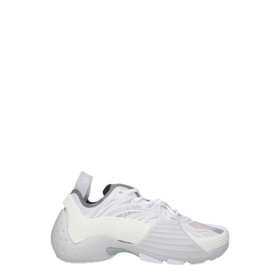 Lanvin Witte Leren Sport Sneakers - Image 1