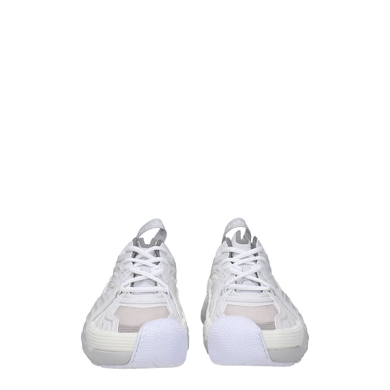 Lanvin Witte Leren Sport Sneakers - Image 3