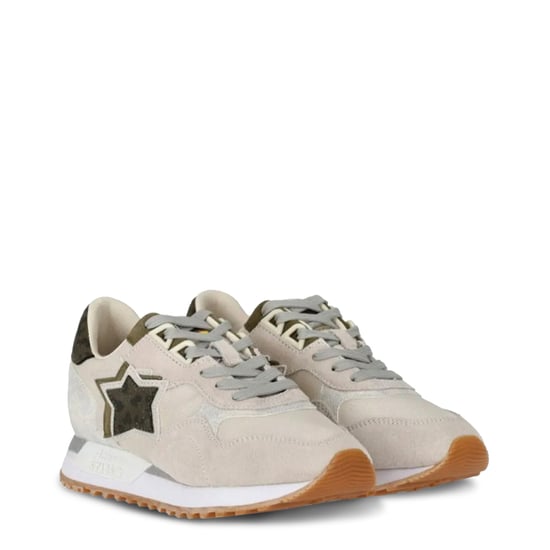 Atlantic Stars Bruine Suède Leren Sport Sneakers - Image 2