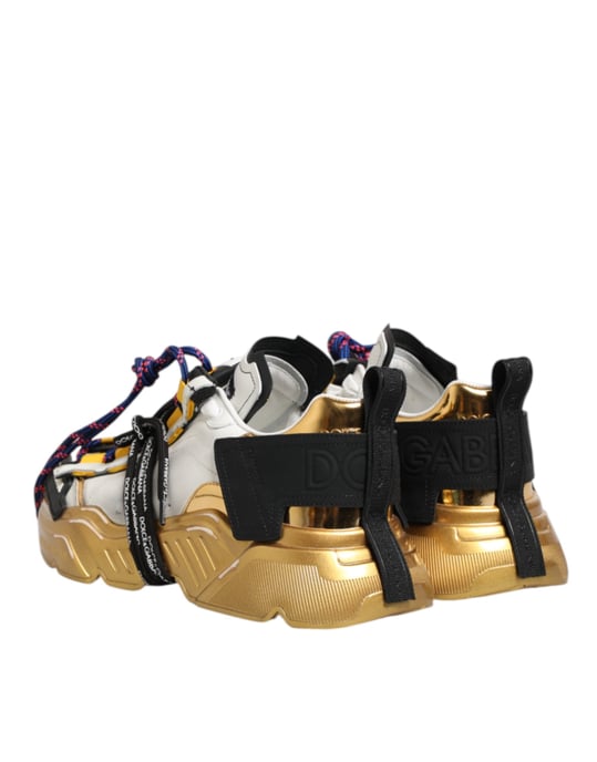 Dolce & Gabbana Multicolor Daymaster Low Top Sneakers Shoes - Image 6