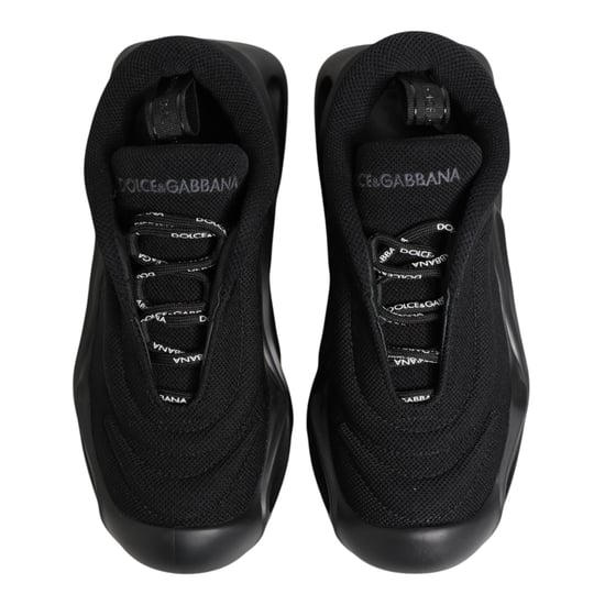 Dolce & Gabbana Zwarte Slip On Lage Top Golf Sneakers Schoenen - Image 3