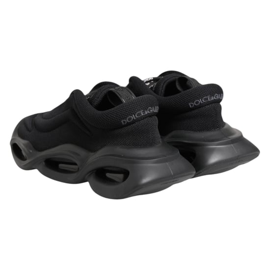 Dolce & Gabbana Zwarte Slip On Lage Top Golf Sneakers Schoenen - Image 5
