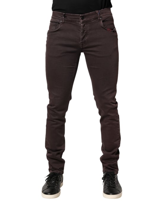 Daniele Alessandrini Bruna Bomulls Midje Skinny Herrjeans - Image 1