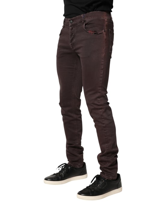 Daniele Alessandrini Bruna Bomulls Midje Skinny Herrjeans - Image 3