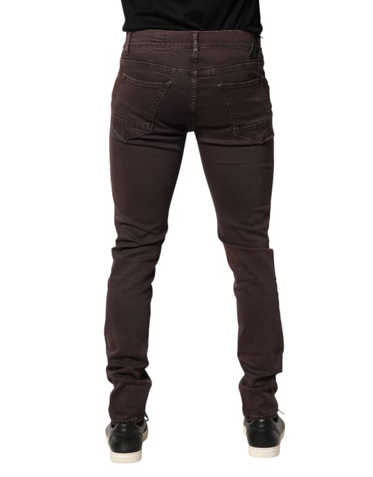 Daniele Alessandrini Bruna Bomulls Midje Skinny Herrjeans - Image 4