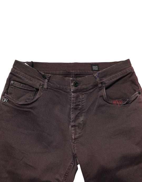 Daniele Alessandrini Bruna Bomulls Midje Skinny Herrjeans - Image 5