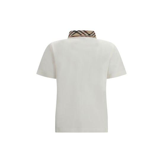 Burberry Vit Bomullspolo - Image 2