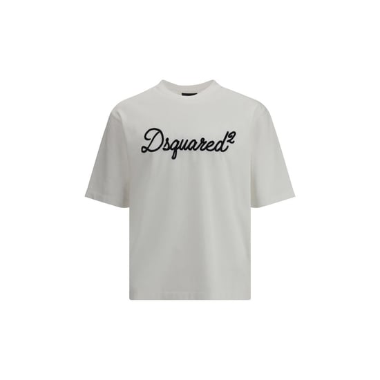 Dsquared² Vit Bomull T-shirt - Image 1