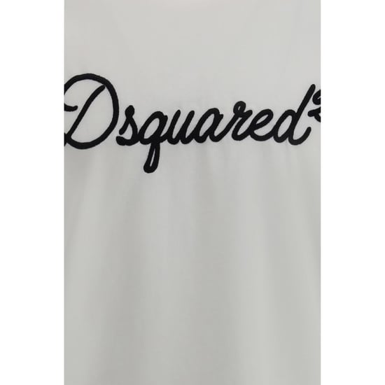 Dsquared² Vit Bomull T-shirt - Image 3