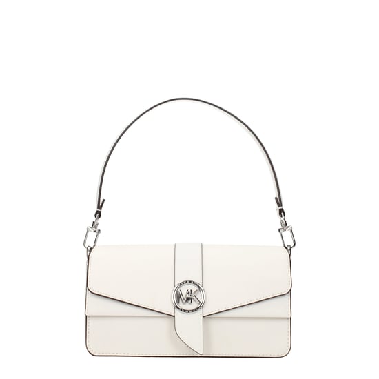 Michael Kors Witte Leren Handtas - Image 1
