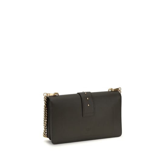 PINKO Bicolore Kalfsleren Bos Taurus Schoudertas - Image 3