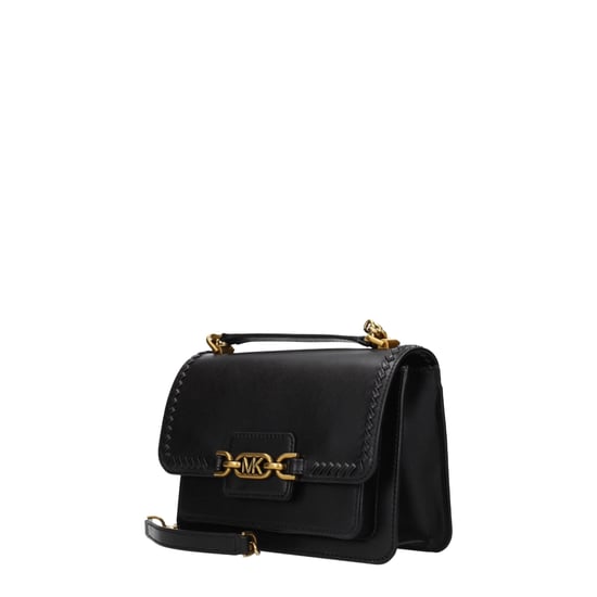 Michael Kors Zwarte Leren Schoudertas - Image 2