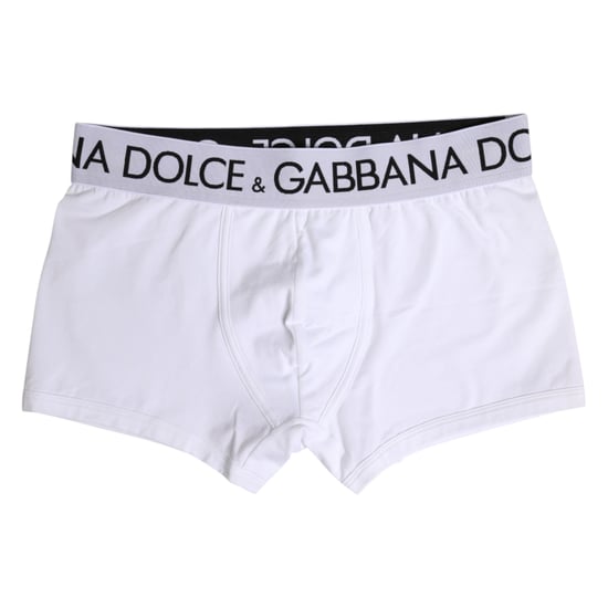 Dolce & Gabbana Witte Katoenen Stretch Reguliere Boxer Ondergoed - Image 5