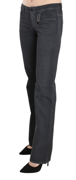 Costume National Grijze Lage Taille Rechte Jeansbroek - Image 4