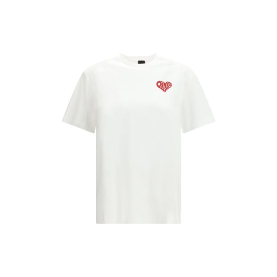 PINKO Witte Katoenen T-Shirt - Image 1