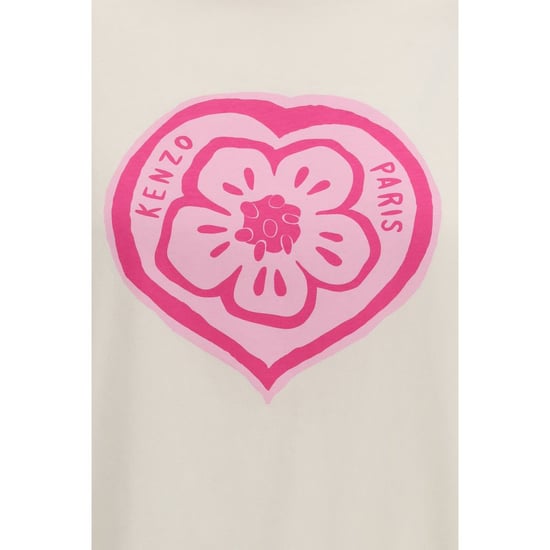 Kenzo Vit Bomull T-Shirt - Image 3