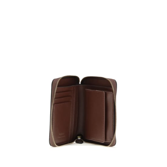 PINKO Bruine Kalfskin Bos Taurus Portemonnee - Image 3
