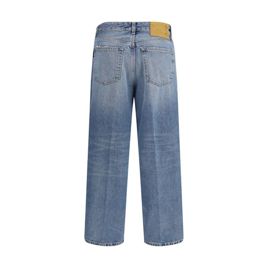 Haikure Blauwe Katoenen Boyfriend Jeans - Image 2