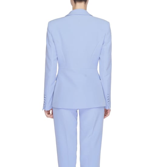 Silence Paarse Polyester Blazer - Image 2