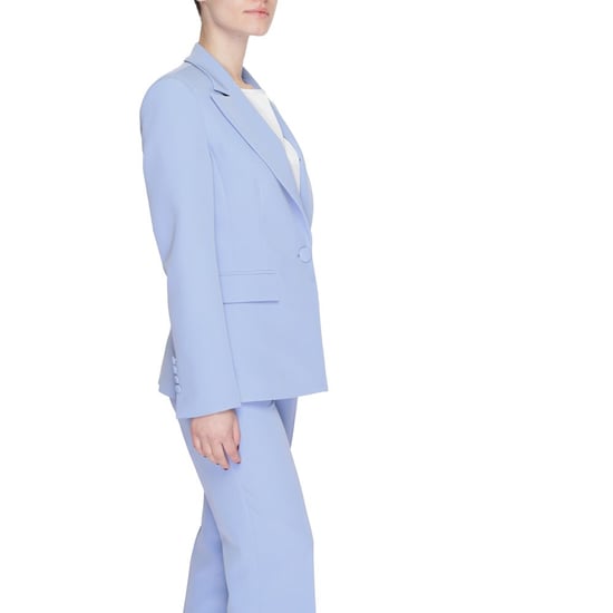 Silence Paarse Polyester Blazer - Image 4