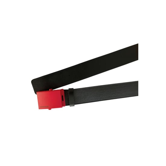 Borbonese Svart Läder Herrbälte - Image 3