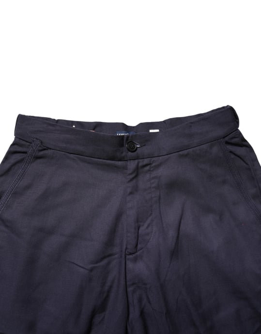 Levi's Marineblauwe Rechte Hoge Taille Chino Casual Broek - Image 4
