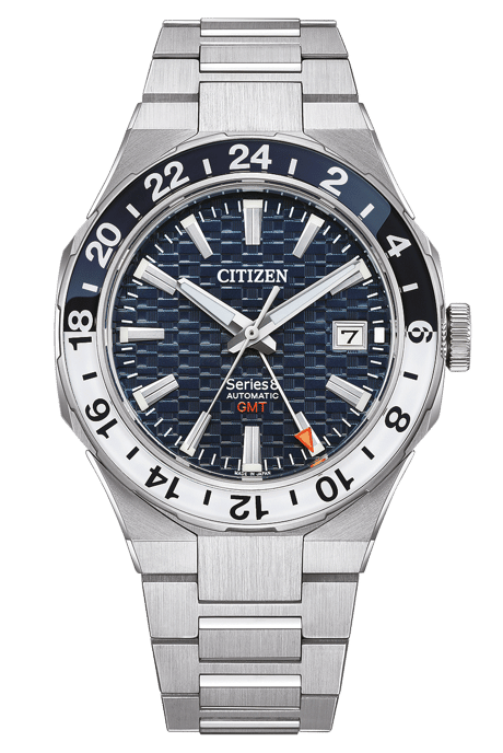 Citizen Series 8 Gmt Heren Horloge Zilverkleurig NB6034-58L - Image 1