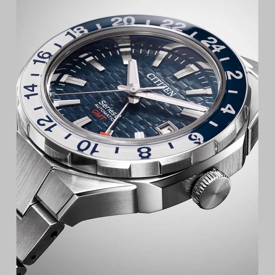 Citizen Series 8 Gmt Heren Horloge Zilverkleurig NB6034-58L - Image 3