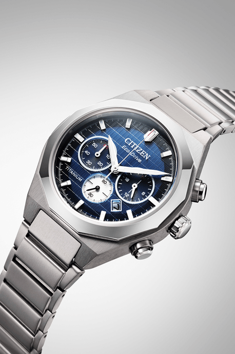 Citizen Zenshin Senkei Heren Horloge Zilverkleurig CA4691-59L - Image 3
