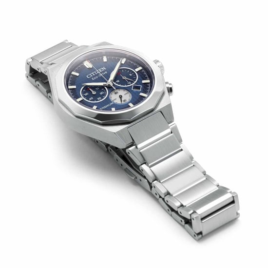 Citizen Zenshin Senkei Heren Horloge Zilverkleurig CA4691-59L - Image 4