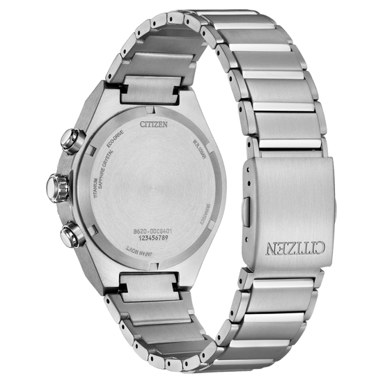 Citizen Zenshin Senkei Heren Horloge Zilverkleurig CA4691-59X - Image 2