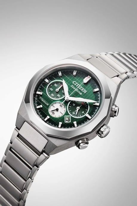 Citizen Zenshin Senkei Heren Horloge Zilverkleurig CA4691-59X - Image 3