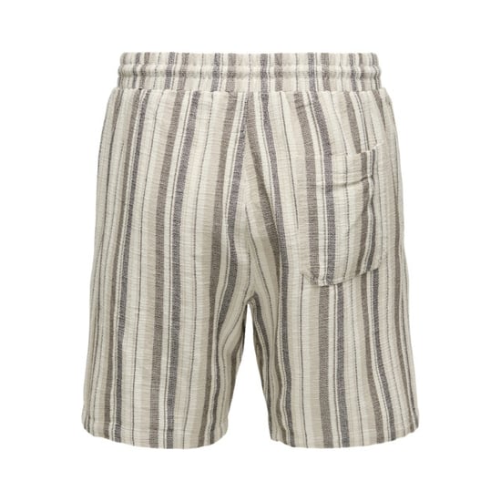 Only & Sons onstrev life reg stru stripe shorts 22026950 gardenia - Image 3