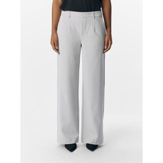 Object objlisa wide pant noos 23037921 light grey melange - Image 2