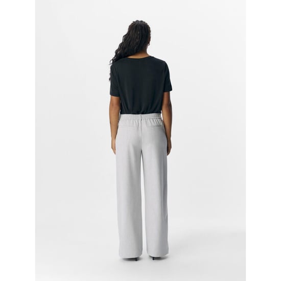 Object objlisa wide pant noos 23037921 light grey melange - Image 4