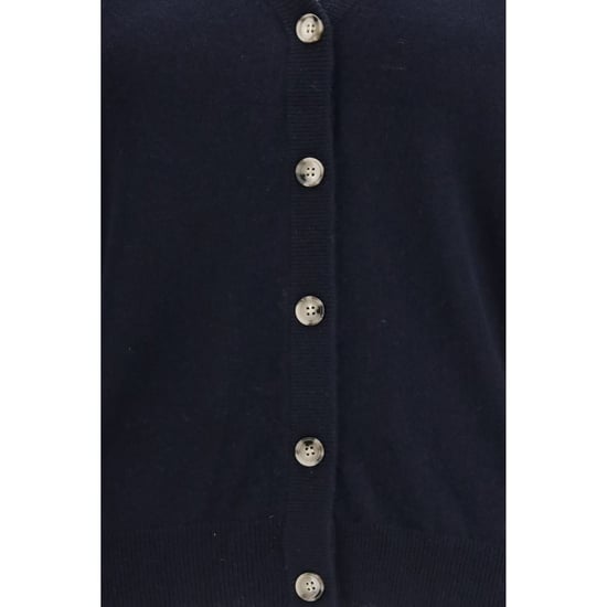 Allude Blue Cashmere Cardigan - Image 3