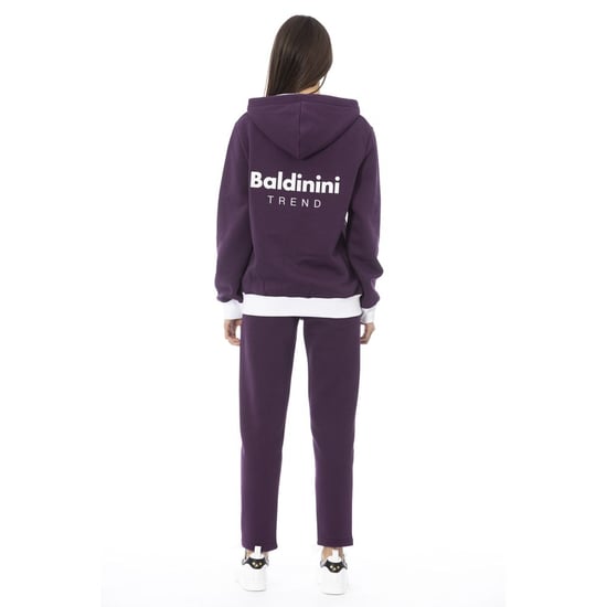 Baldinini Trend Purple Cotton Women Sweater - Image 3
