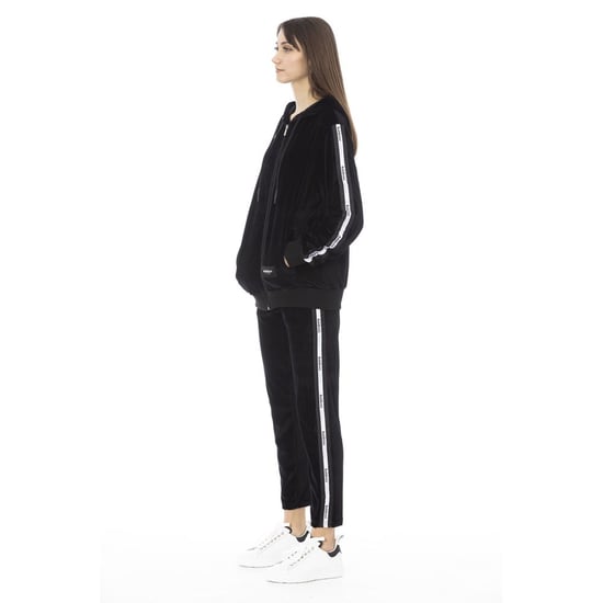 Baldinini Trend Black Cotton Women Sweater - Image 2