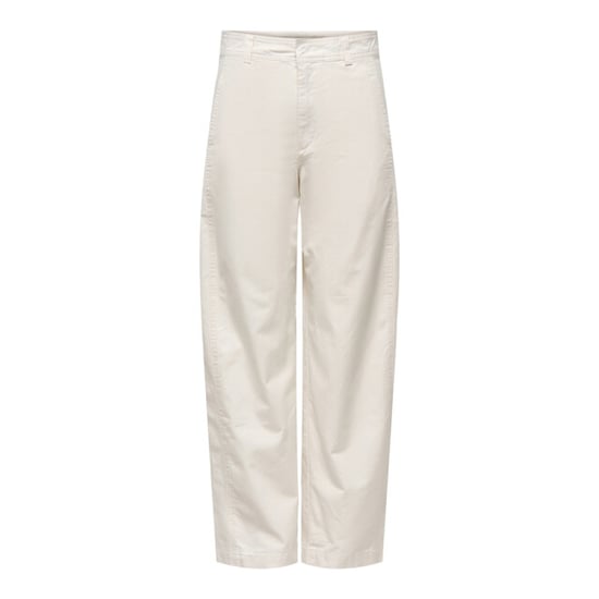 Jacqueline de Yong Jdyselma hw barrel pants beige - Image 1