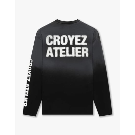 Croyez Homme Sprayed atelier longsleeve longsleeves crb30026013 - Image 2