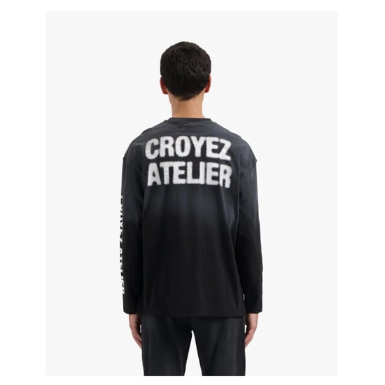 Croyez Homme Sprayed atelier longsleeve longsleeves crb30026013 - Image 4